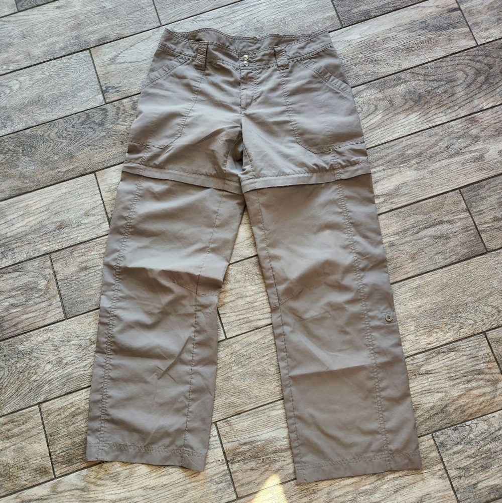 Koppen Convertible Tan Cargo Pants / Shorts Size 8